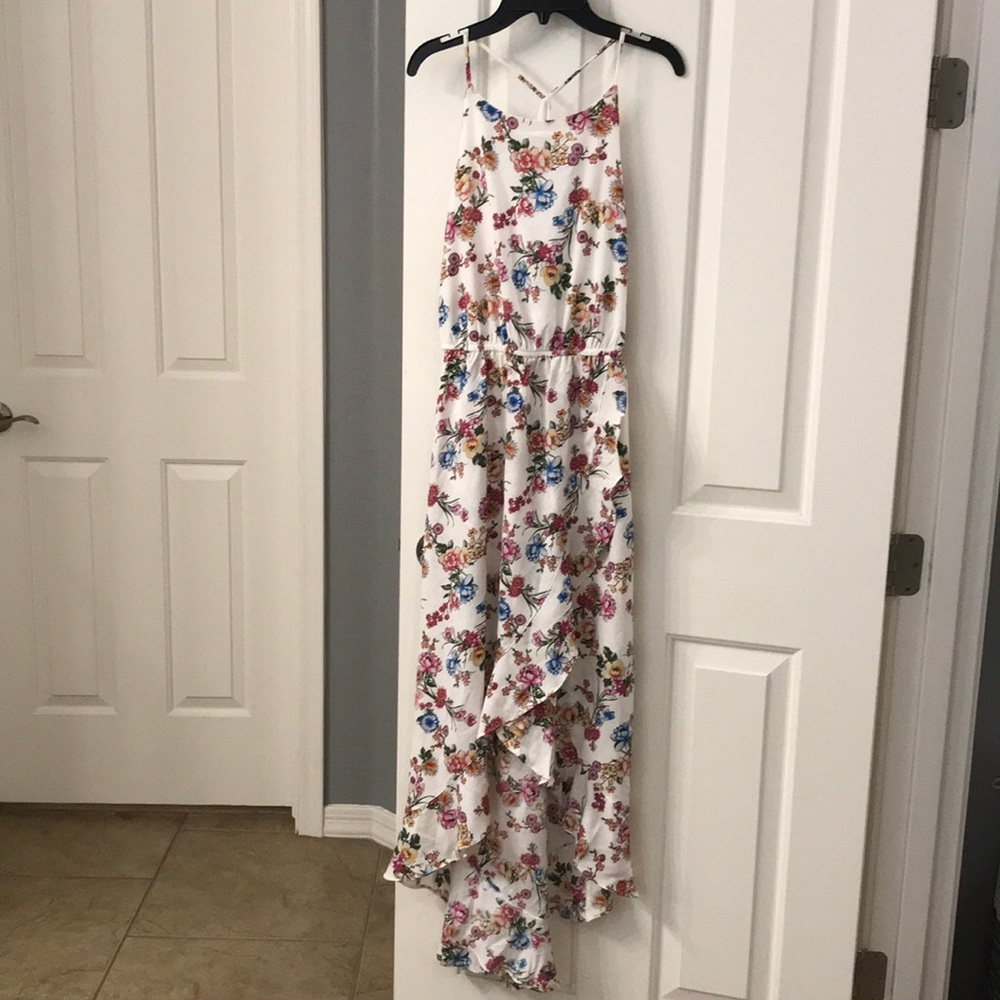 NWT white floral dress